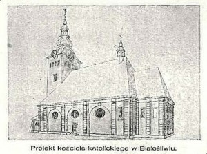 1925 Projekt Kościoła Białośliwie