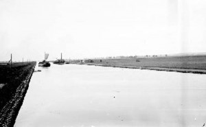 kanał bydgoski pod Ślesinem 1920r